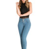 Buy Fiorella Shapewear Butt Lifter Fashion Skinny Jeans High Rise Waist  Push Up Authenthic Levanta Cola Colombianos Blue 501GC Online at  desertcartKUWAIT