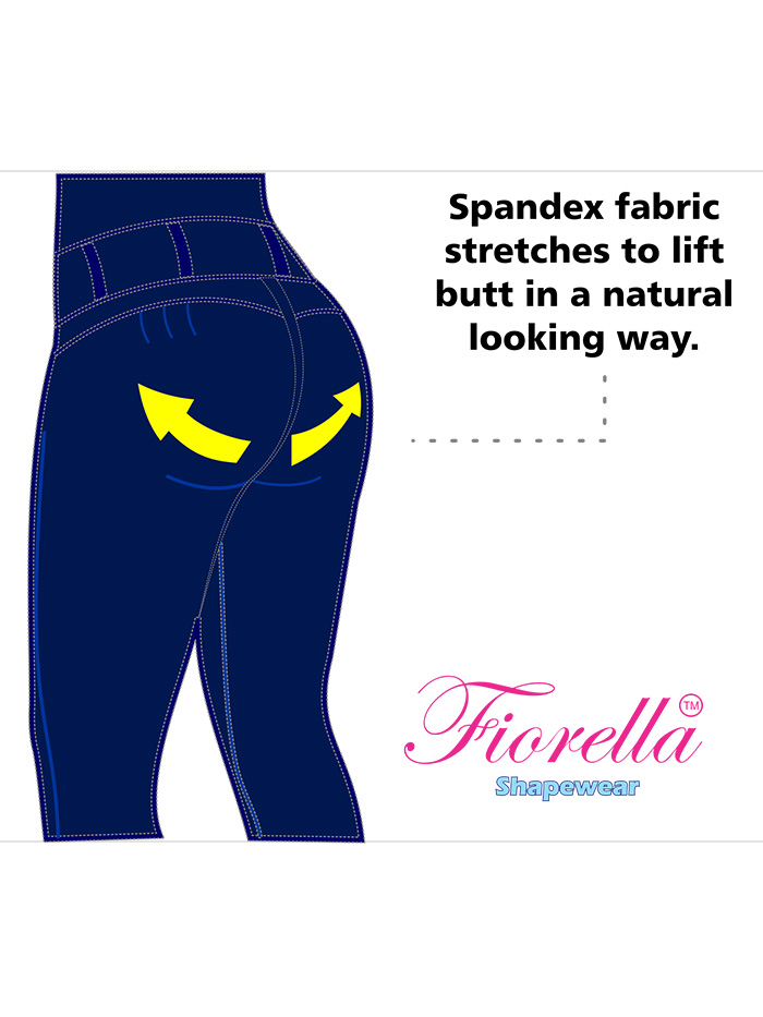 Fiorella Butt Lifter Sports Shaping Leggings with Rear Lift