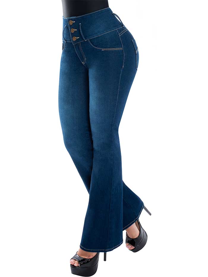 Butt Lifter Skinny Levanta Cola Colombianos Women Jeans - High