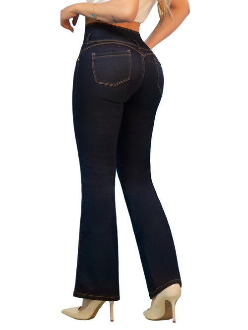 Butt Lifting Colombian Bootcut Jeans for Women